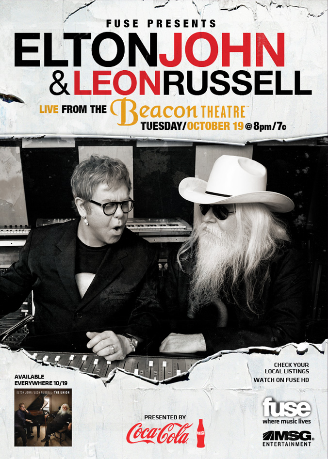 Elton John - Leon Russell - Beacon Theatre 2010