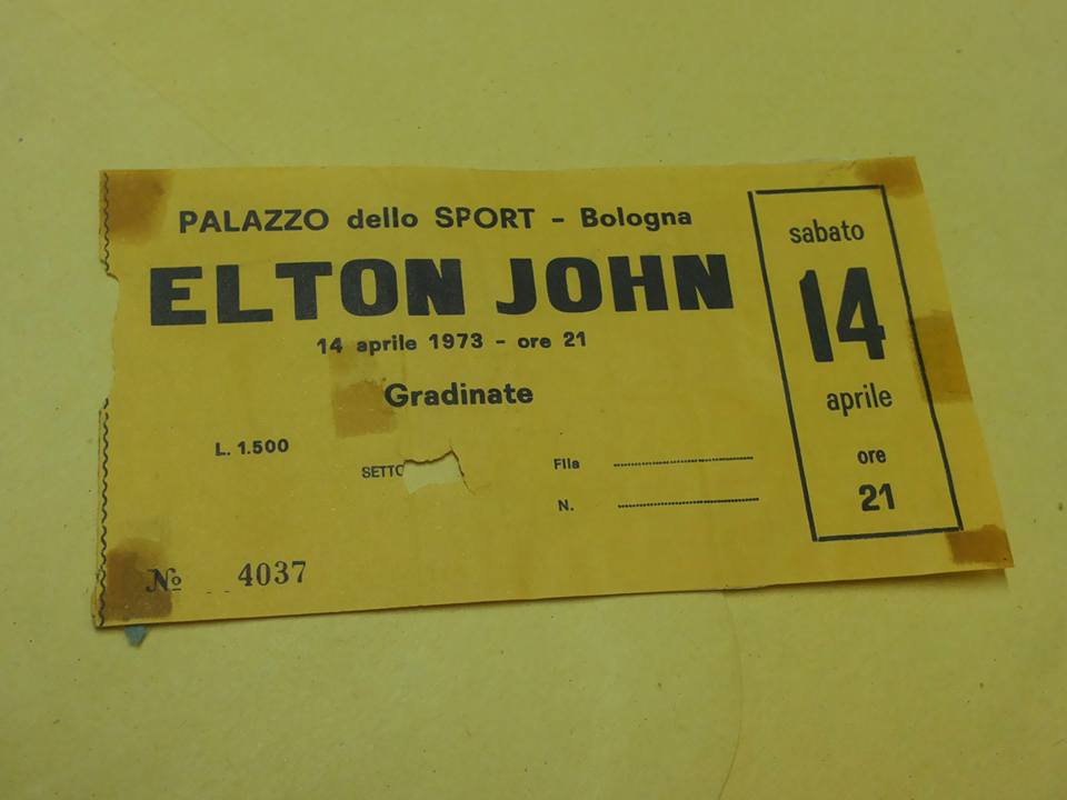 Elton John - Bologna 1973