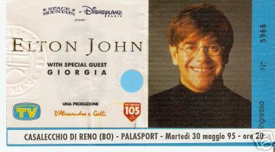 Elton John - Bologna 1995