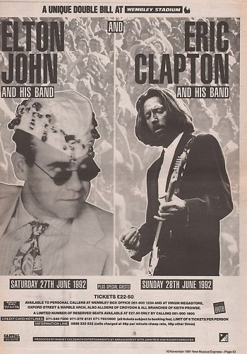 Elton John - Eric Clapton