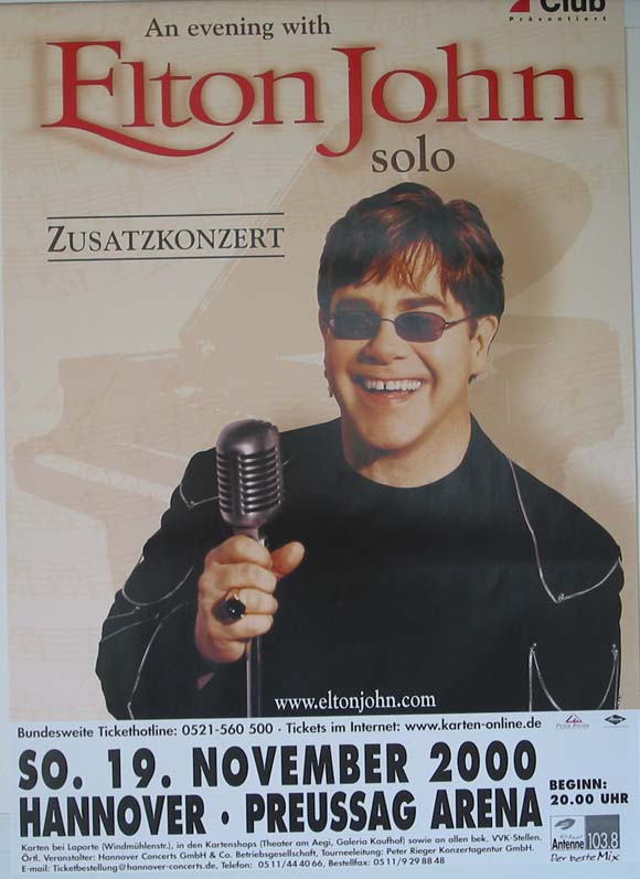 Elton John - Hannover 2000