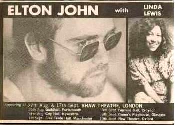 tour 1972, UK