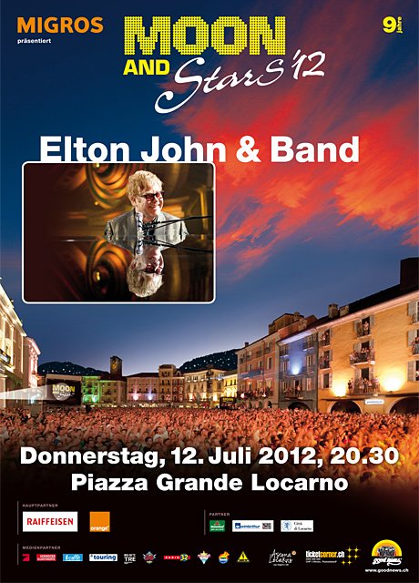 Elton John & Band - Locarno 2012