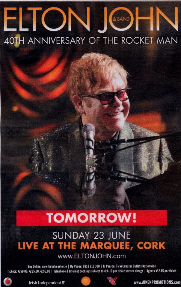 Elton John - Cork 2013