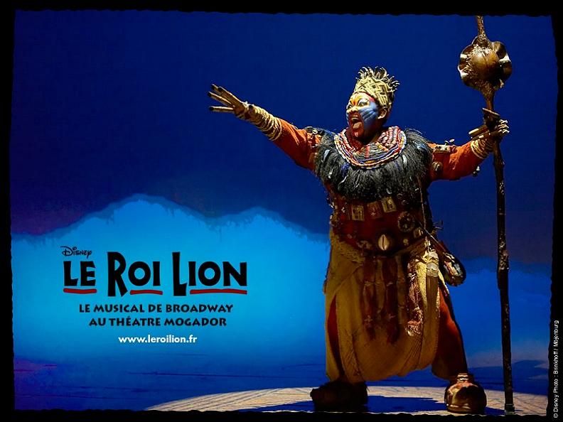 Le Roi Lion - teatro Mogador - Parigi