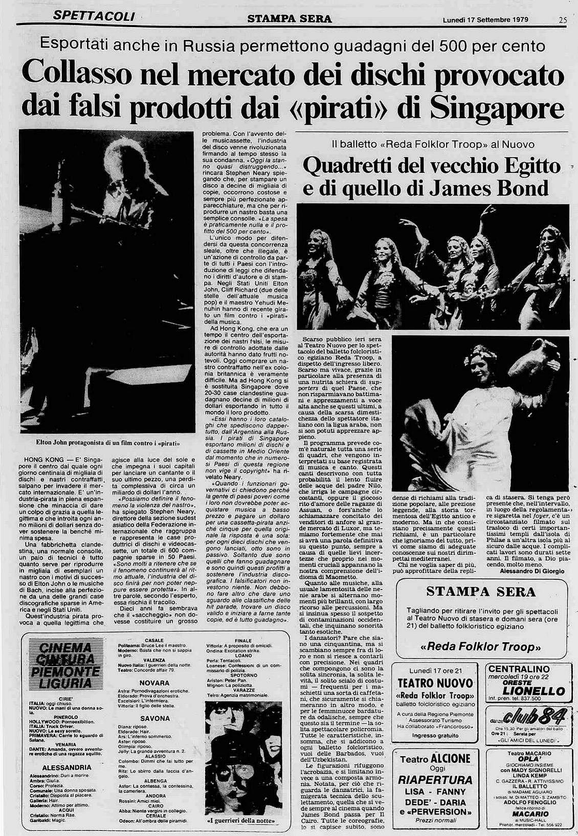 La Stampa 1979