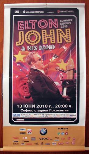 Sofia 2010 - Elton John & Band
