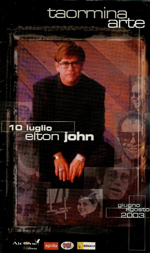 Elton John - Taormina 2003